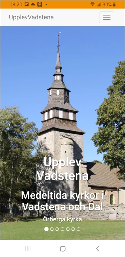 UpplevVadstena - den smarta appen